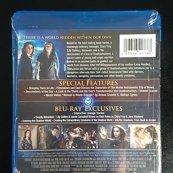 The Mortal Instruments: City of Bones Blu Ray/DVD combo pack, Factory Sealed - Picture 3 of 13